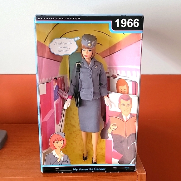 Barbie Other - Collector Barbie 1966 Pan American Airways Stewardess doll in package